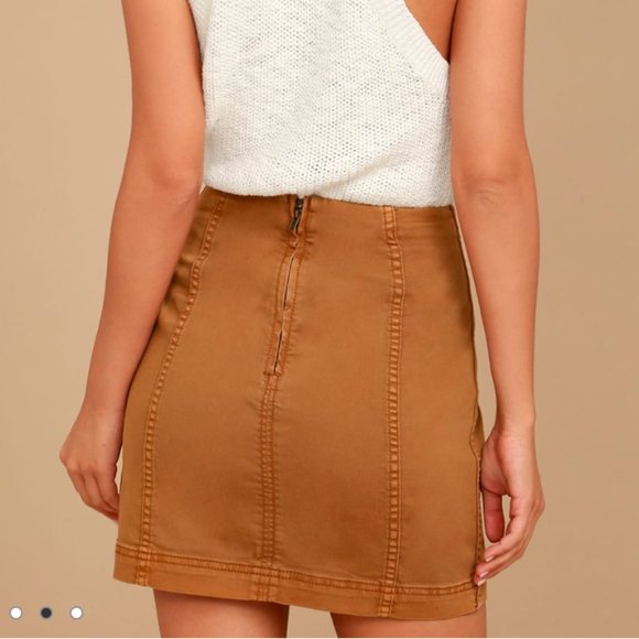 Free People Modern Femme Mini Skirt - Picture 2 of 6